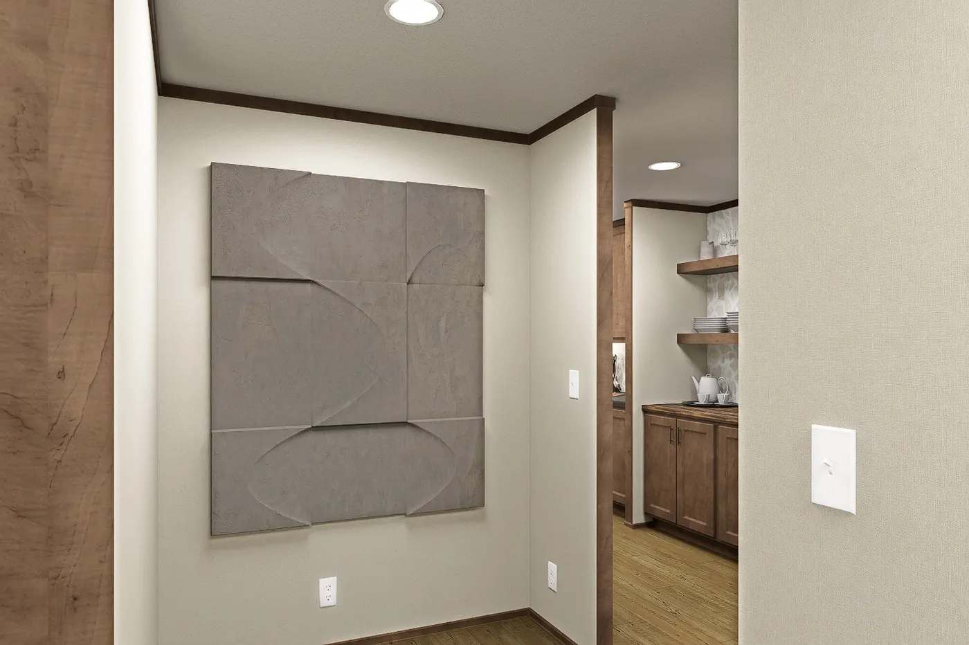 The SNOWCAP Flex. This Manufactured Mobile Home features 4 bedrooms and 3 baths.