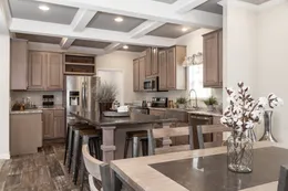 The KENNESAW ELITE Kitchen. This Manufactured Mobile Home features 4 bedrooms and 2 baths.