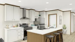 The THE REVEAL Kitchen. This Manufactured Mobile Home features 3 bedrooms and 2 baths.