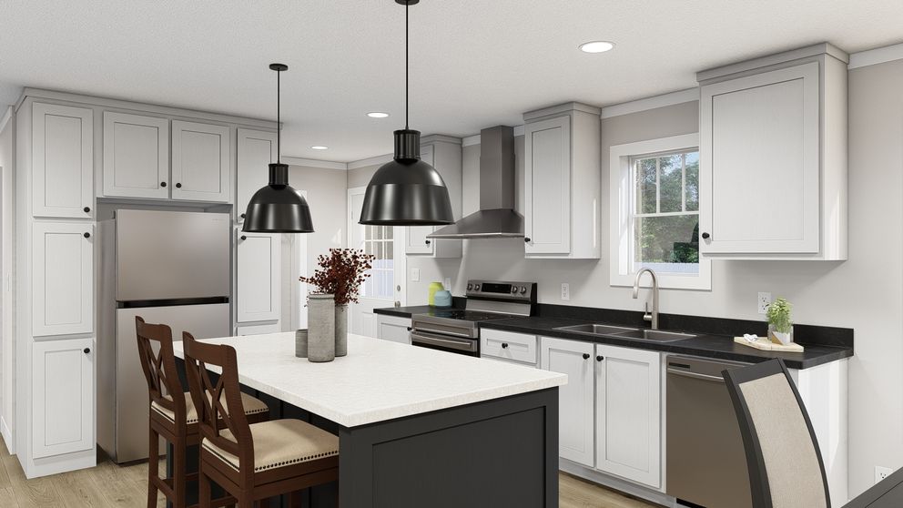 The LIMELIGHT Kitchen. This Manufactured Mobile Home features 3 bedrooms and 2 baths.