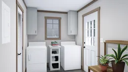 The WILDER Utility Room. This Manufactured Mobile Home features 3 bedrooms and 2 baths.