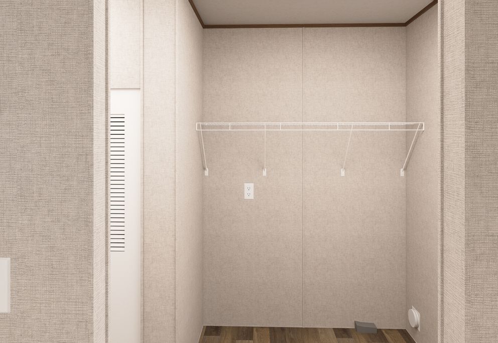 The MAPLE Utility Room. This Manufactured Mobile Home features 3 bedrooms and 2 baths.