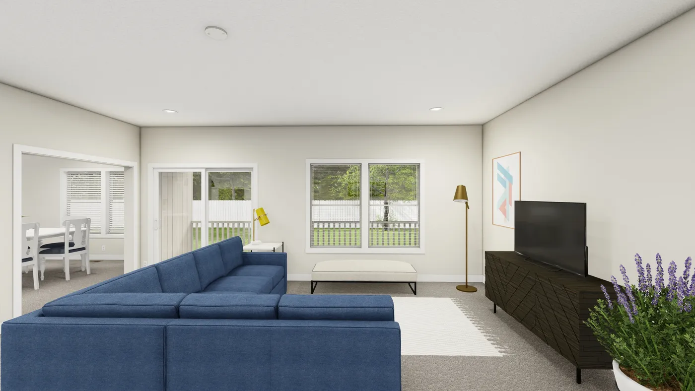 The HIP-4266-4B            SUBLIME Living Room. This Manufactured Mobile Home features 4 bedrooms and 2.5 baths.