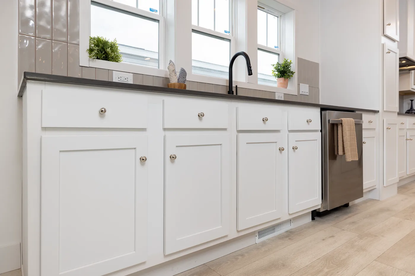 The WINSTON Kitchen. This Manufactured Mobile Home features 3 bedrooms and 2 baths.
