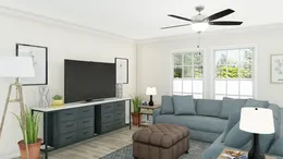 The HERITAGE 3101 Living Room. This Modular Home features 3 bedrooms and 2 baths.