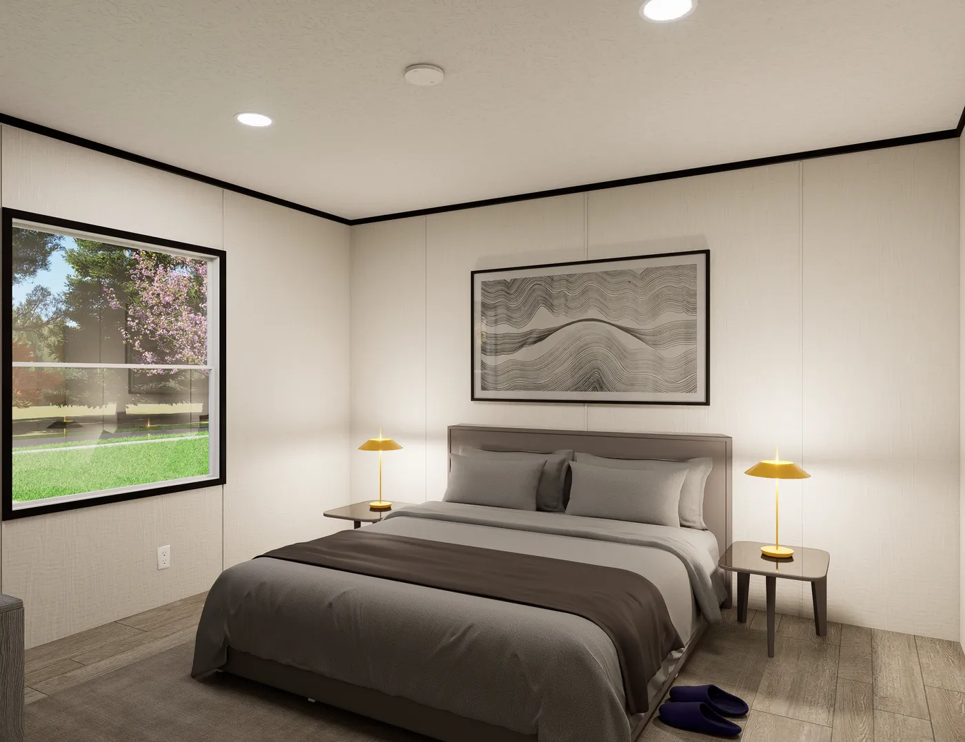 The ULTRA FLEX HERCULES 28X68 3BR Bedroom. This Manufactured Mobile Home features 3 bedrooms and 2 baths.