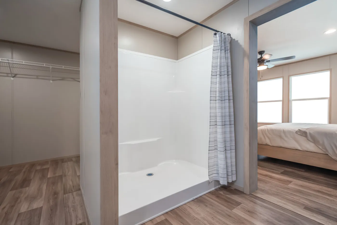 The CROCKETT Exterior. This Manufactured Mobile Home features 3 bedrooms and 2 baths.