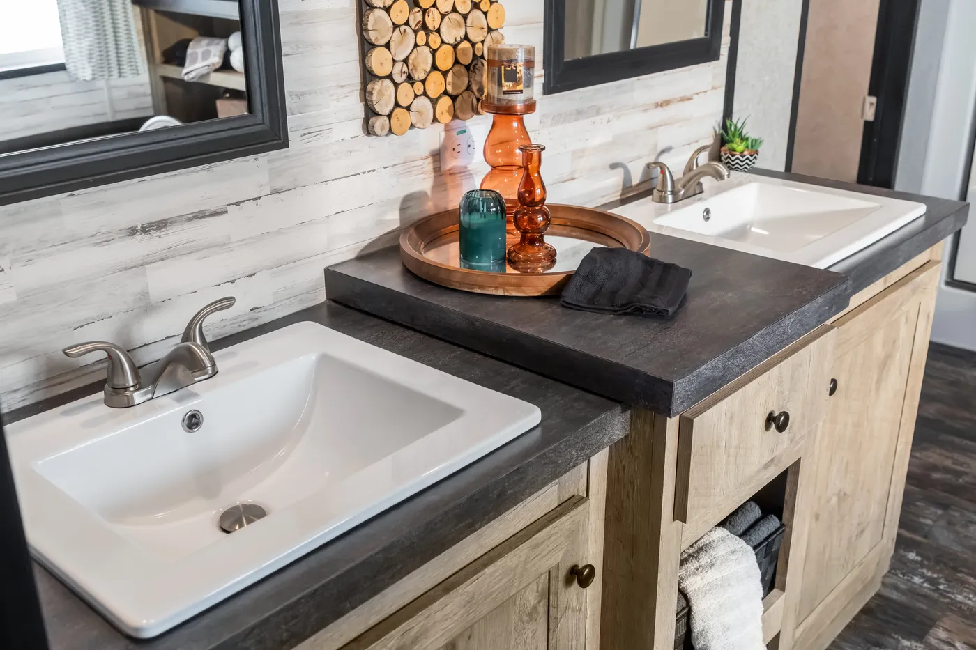 The THE TRIBUTARY Exterior. This Manufactured Mobile Home features 3 bedrooms and 2 baths.