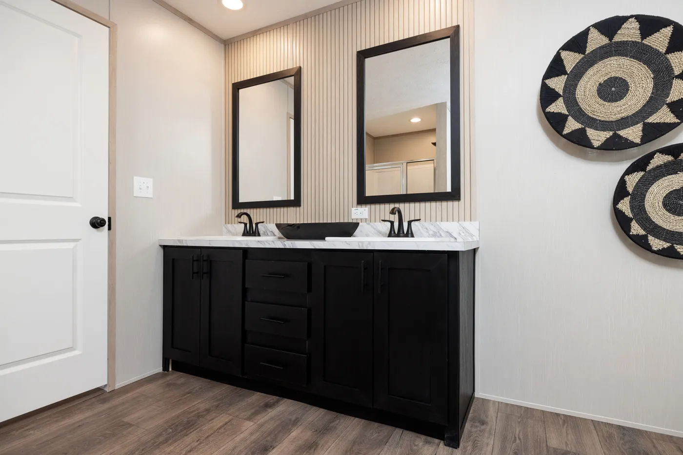 The VISION Primary Bathroom. This Manufactured Mobile Home features 4 bedrooms and 2 baths.