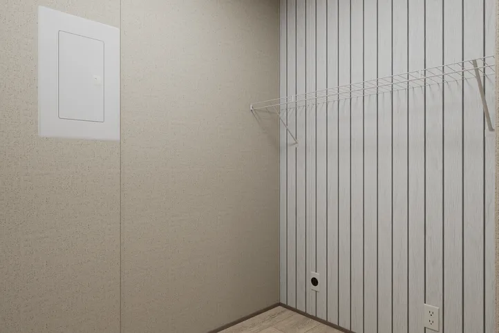 The THE ANNIVERSARY 76 Utility Room. This Manufactured Mobile Home features 3 bedrooms and 2 baths.