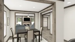 The THE MADISON Dining Room. This Manufactured Mobile Home features 3 bedrooms and 2 baths.