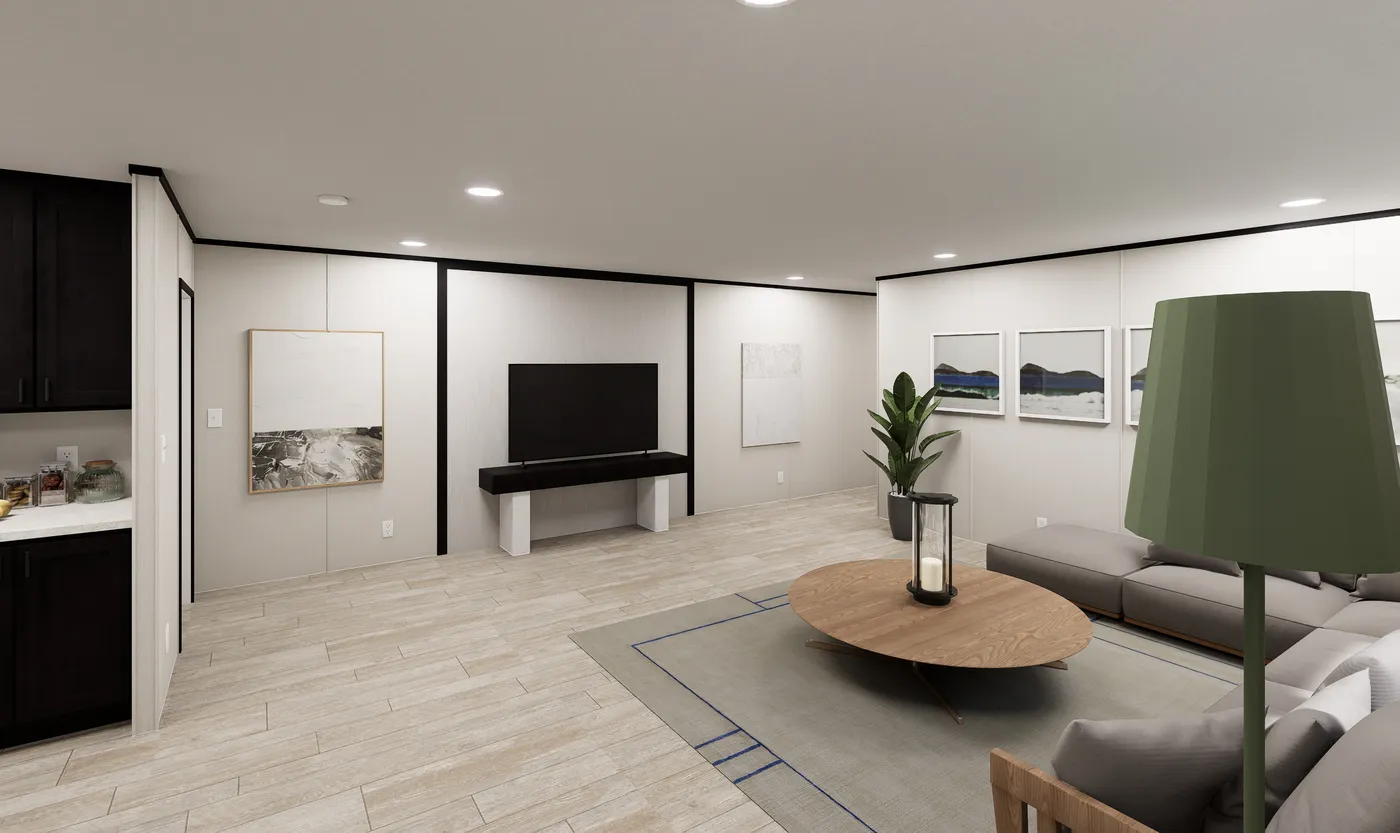 The ULTRA FLEX JEWEL GRANDE Foyer. This Manufactured Mobile Home features 4 bedrooms and 2 baths.