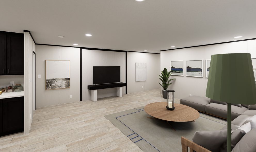 The ULTRA FLEX JEWEL GRANDE Foyer. This Manufactured Mobile Home features 4 bedrooms and 2 baths.