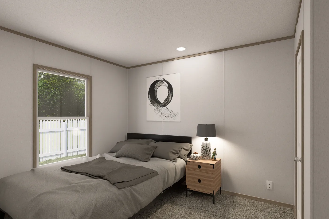 The THE EAGLE 48 Bedroom. This Manufactured Mobile Home features 3 bedrooms and 2 baths.