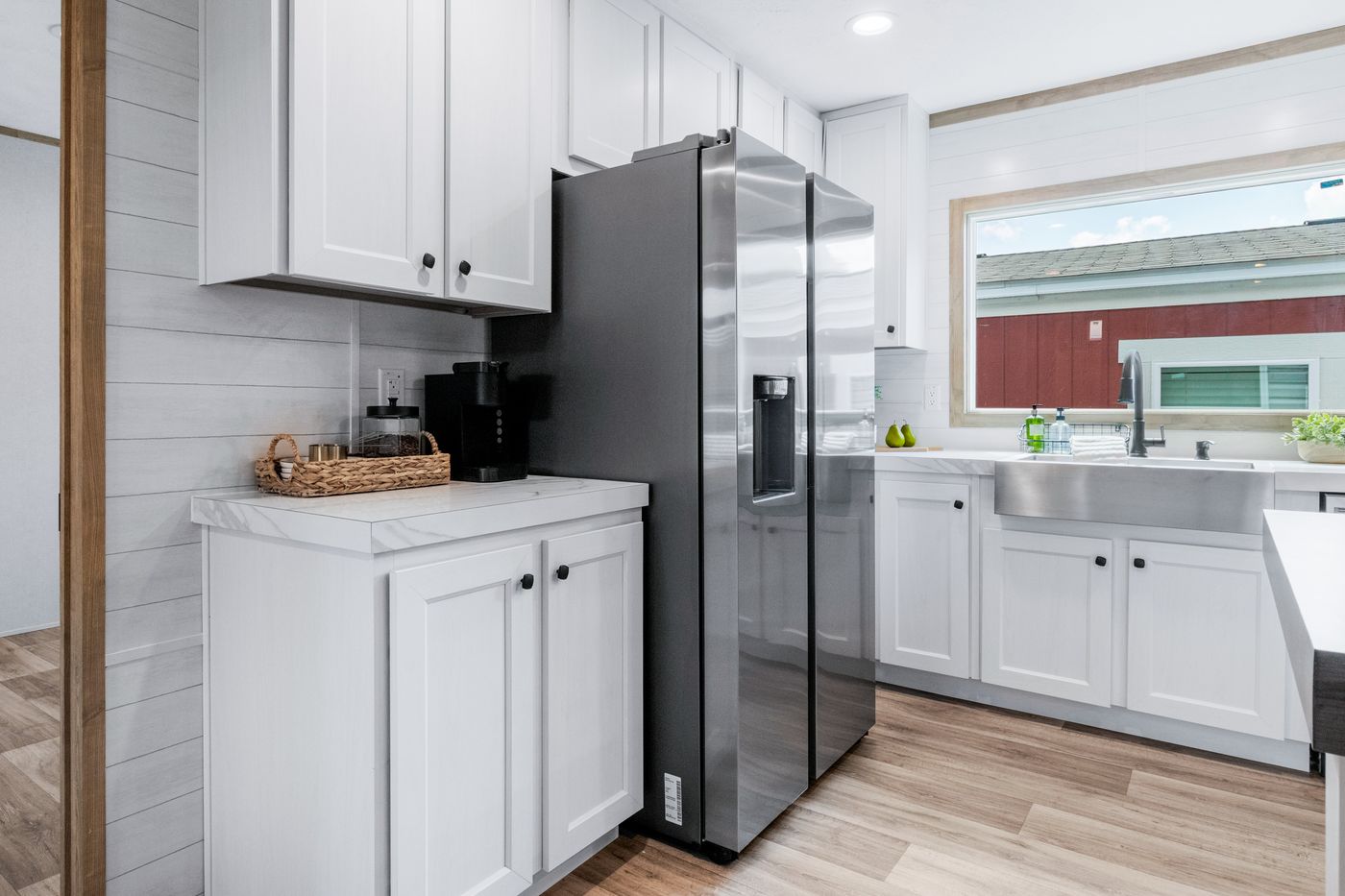The THE REAL DEAL Kitchen. This Manufactured Mobile Home features 3 bedrooms and 2 baths.