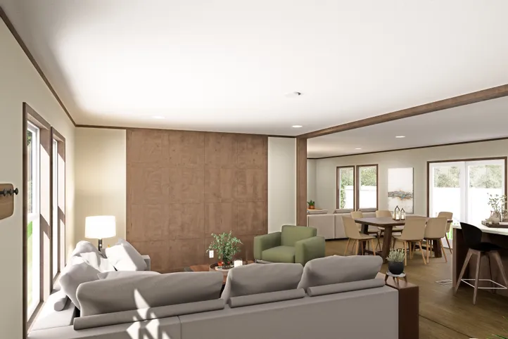 The MOROCCO Foyer. This Manufactured Mobile Home features 4 bedrooms and 2 baths.