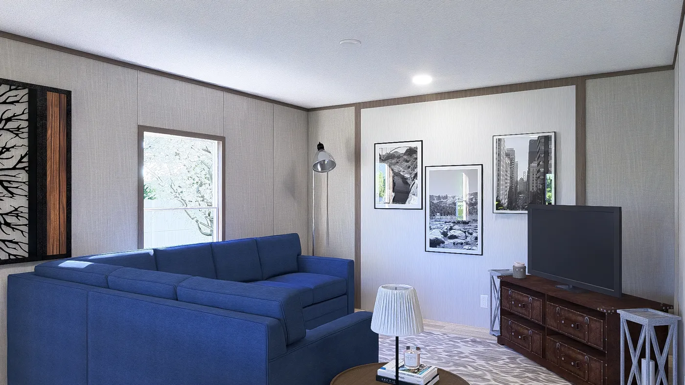 The ULTRA BREEZE 28X76 Den. This Manufactured Mobile Home features 4 bedrooms and 2 baths.