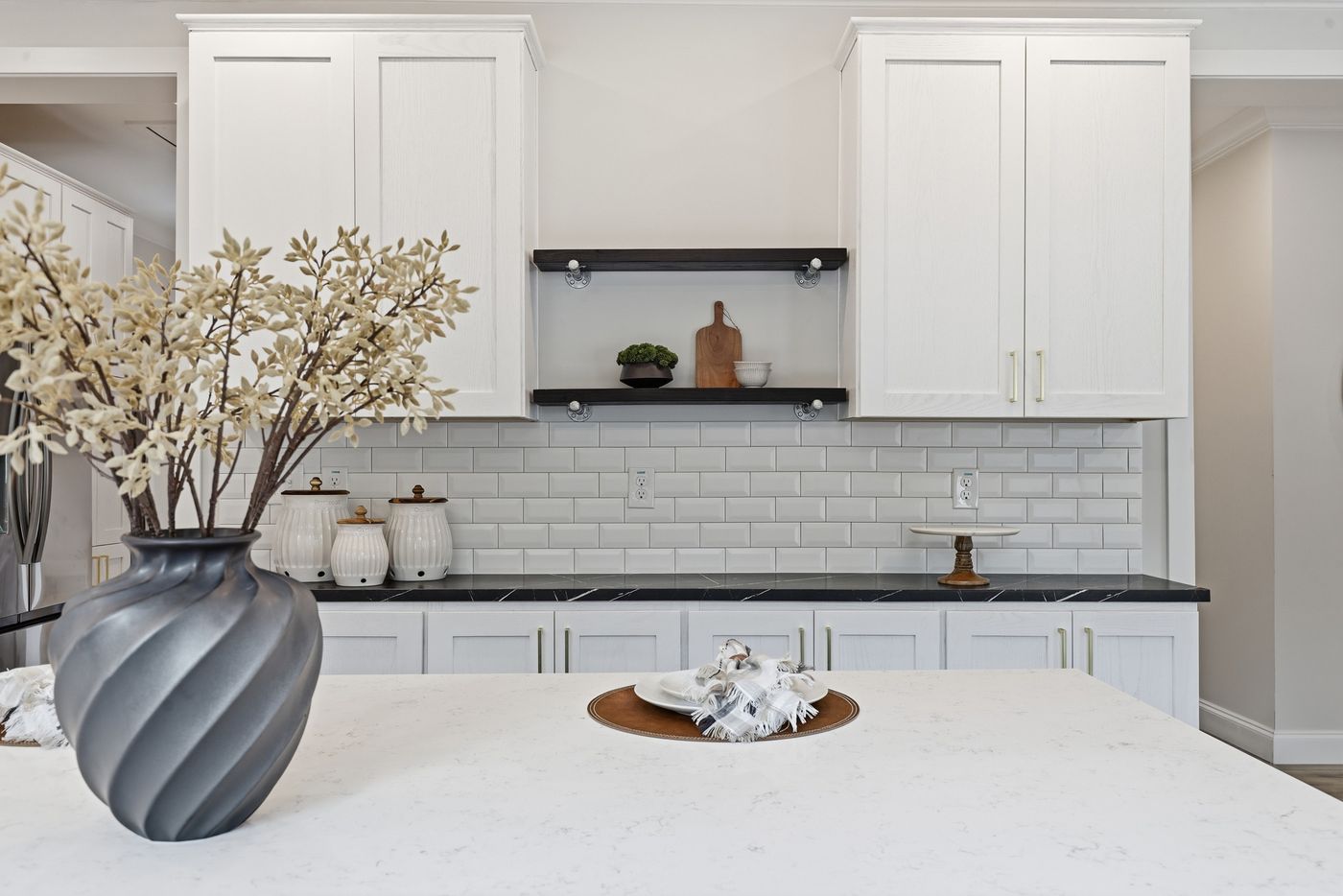The THE SUMMIT Kitchen. This Manufactured Mobile Home features 3 bedrooms and 2 baths.