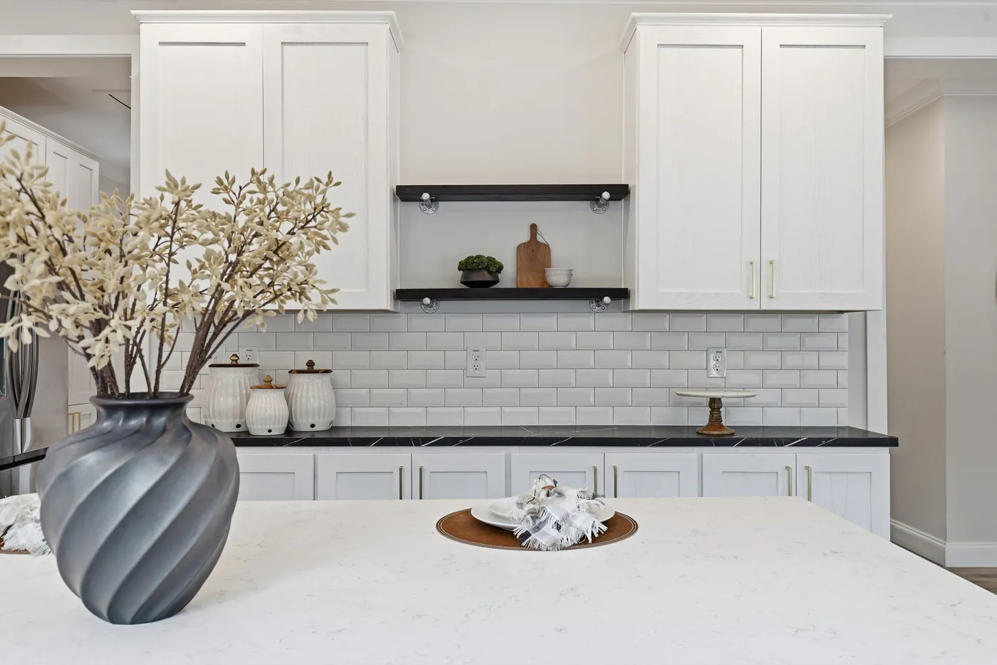 The THE SUMMIT Kitchen. This Manufactured Mobile Home features 3 bedrooms and 2 baths.