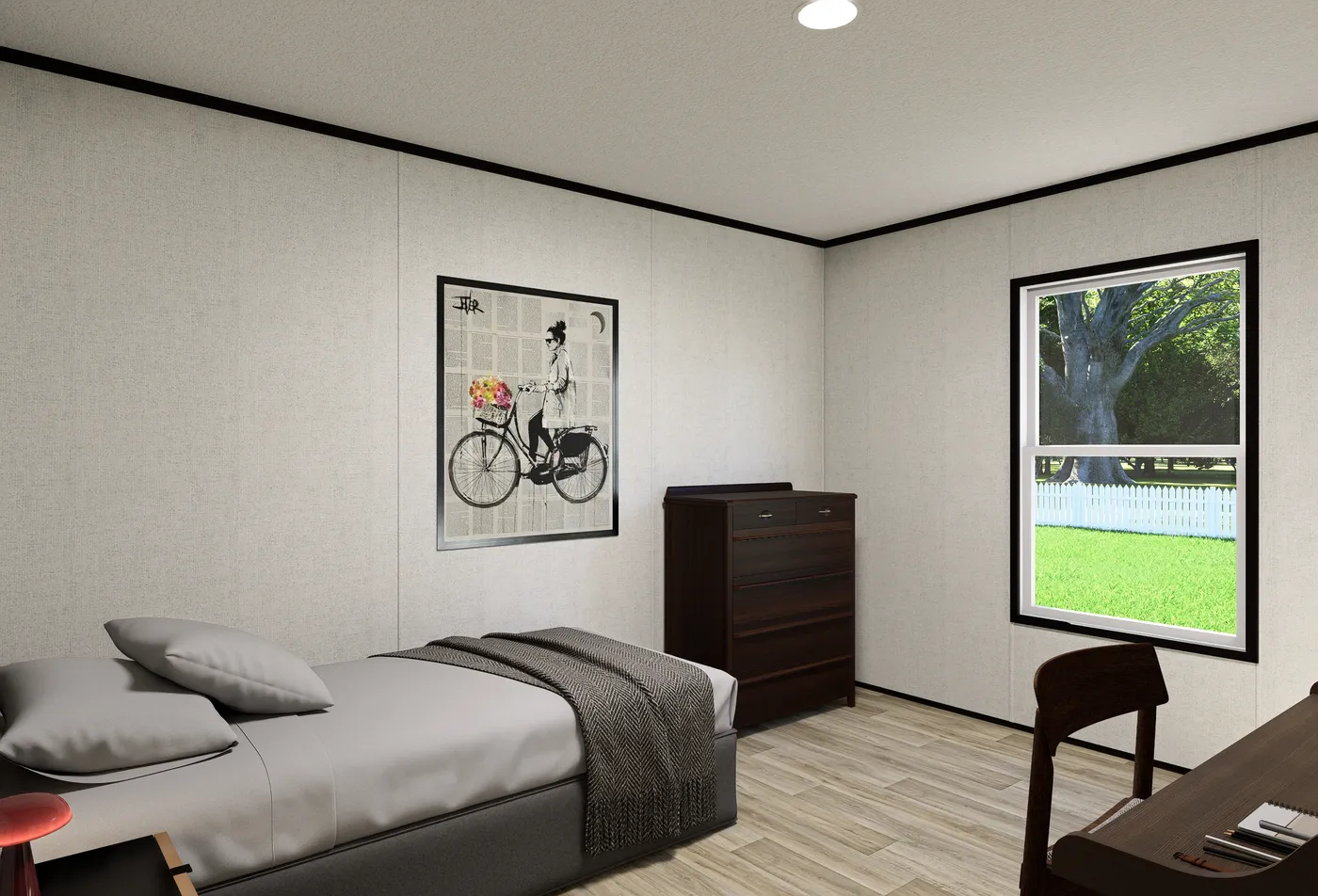 The ECLIPSE Guest Bedroom. This Manufactured Mobile Home features 4 bedrooms and 2 baths.