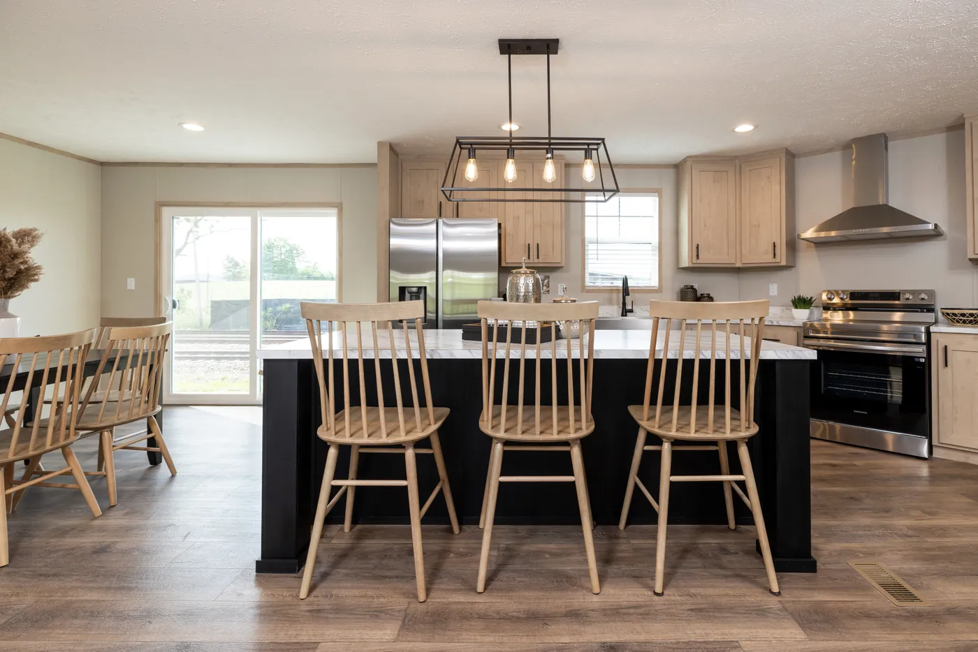 The VISION Kitchen. This Manufactured Mobile Home features 4 bedrooms and 2 baths.