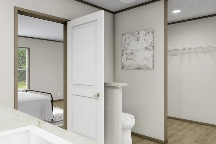 The MOROCCO Primary Bathroom. This Manufactured Mobile Home features 4 bedrooms and 2 baths.