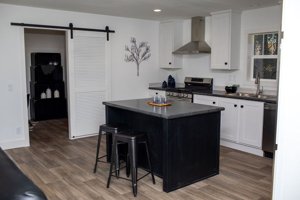 The BROWN EYED GIRL Kitchen. This Manufactured Mobile Home features 4 bedrooms and 2 baths.