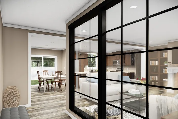 The THE LLOYD II Foyer. This Manufactured Mobile Home features 3 bedrooms and 2 baths.