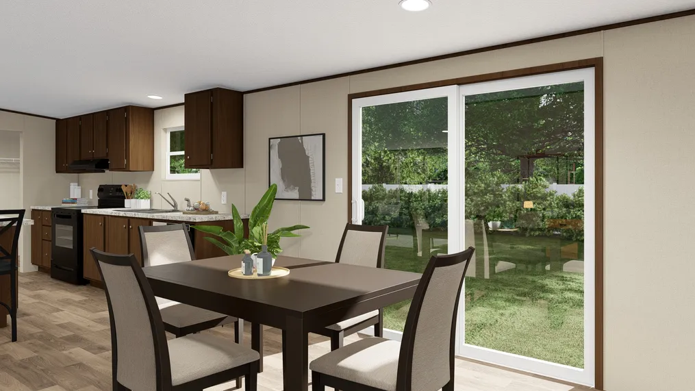 The MARVELOUS 3 Dining Area. This Manufactured Mobile Home features 3 bedrooms and 2 baths.