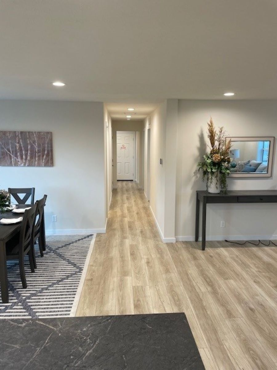 The MICHIGAN AVE/6028-MS026-1 SECT Living Room. This Manufactured Mobile Home features 3 bedrooms and 2 baths.