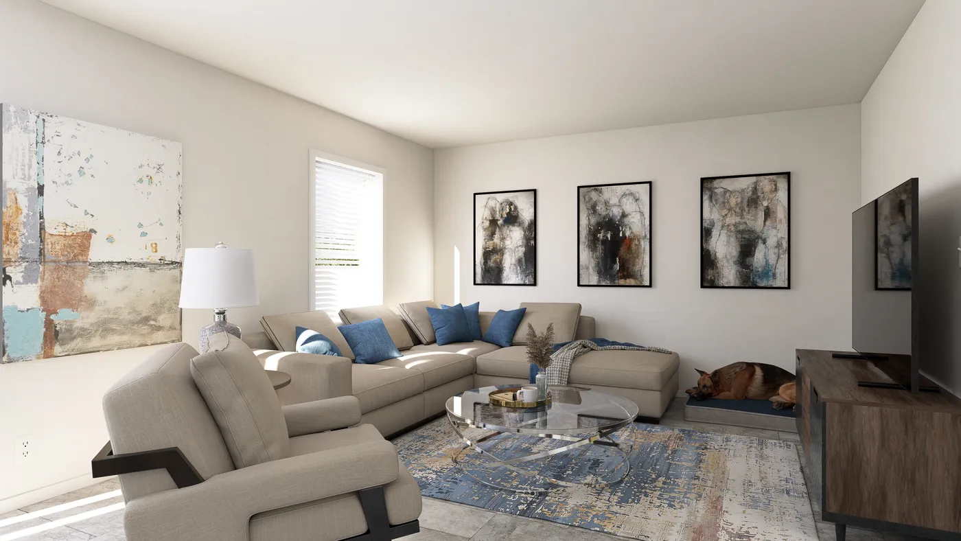 The SLE 561F Den. This Manufactured Mobile Home features 3 bedrooms and 2 baths.