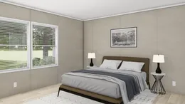 The ULTRA PRO 3 BR 28X56 Primary Bedroom. This Manufactured Mobile Home features 3 bedrooms and 2 baths.