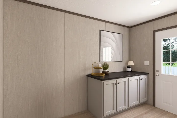 The THE RESERVE 60 Utility Room. This Manufactured Mobile Home features 3 bedrooms and 2 baths.