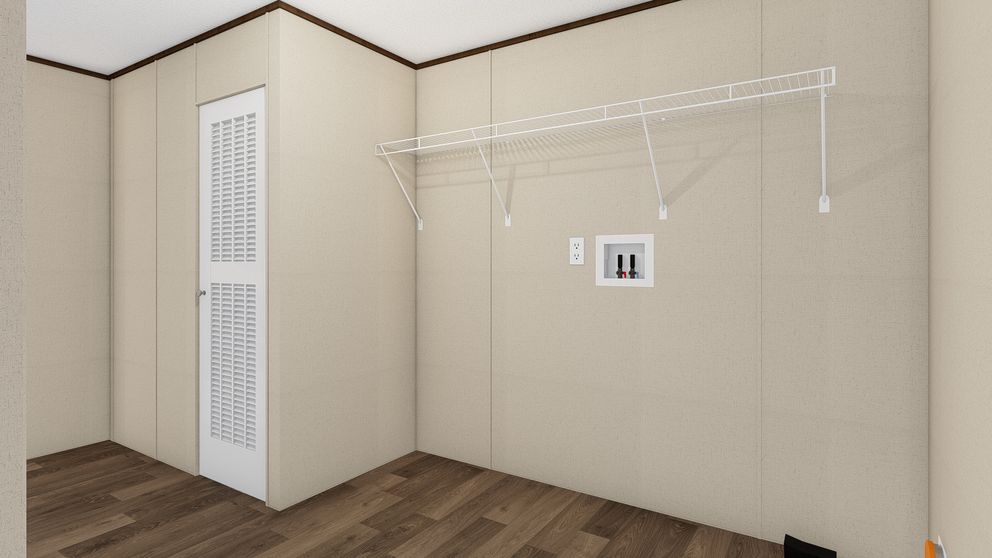 The MARVELOUS 3 Utility Room. This Manufactured Mobile Home features 3 bedrooms and 2 baths.