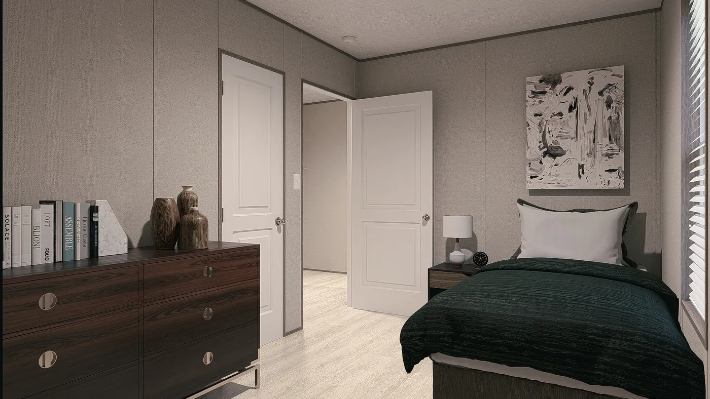 The MAYNARDVILLE CLASSIC 72 Bedroom. This Manufactured Mobile Home features 3 bedrooms and 2 baths.