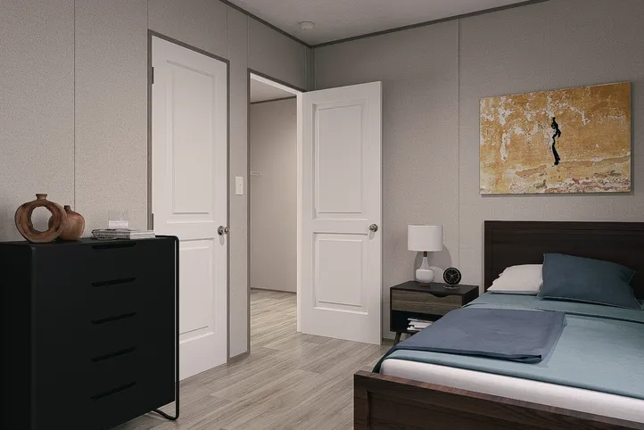 The MAYNARDVILLE CLASSIC 56 Bedroom. This Manufactured Mobile Home features 2 bedrooms and 2 baths.