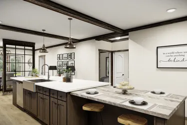 The THE ANDERSON II Kitchen. This Manufactured Mobile Home features 3 bedrooms and 2 baths.
