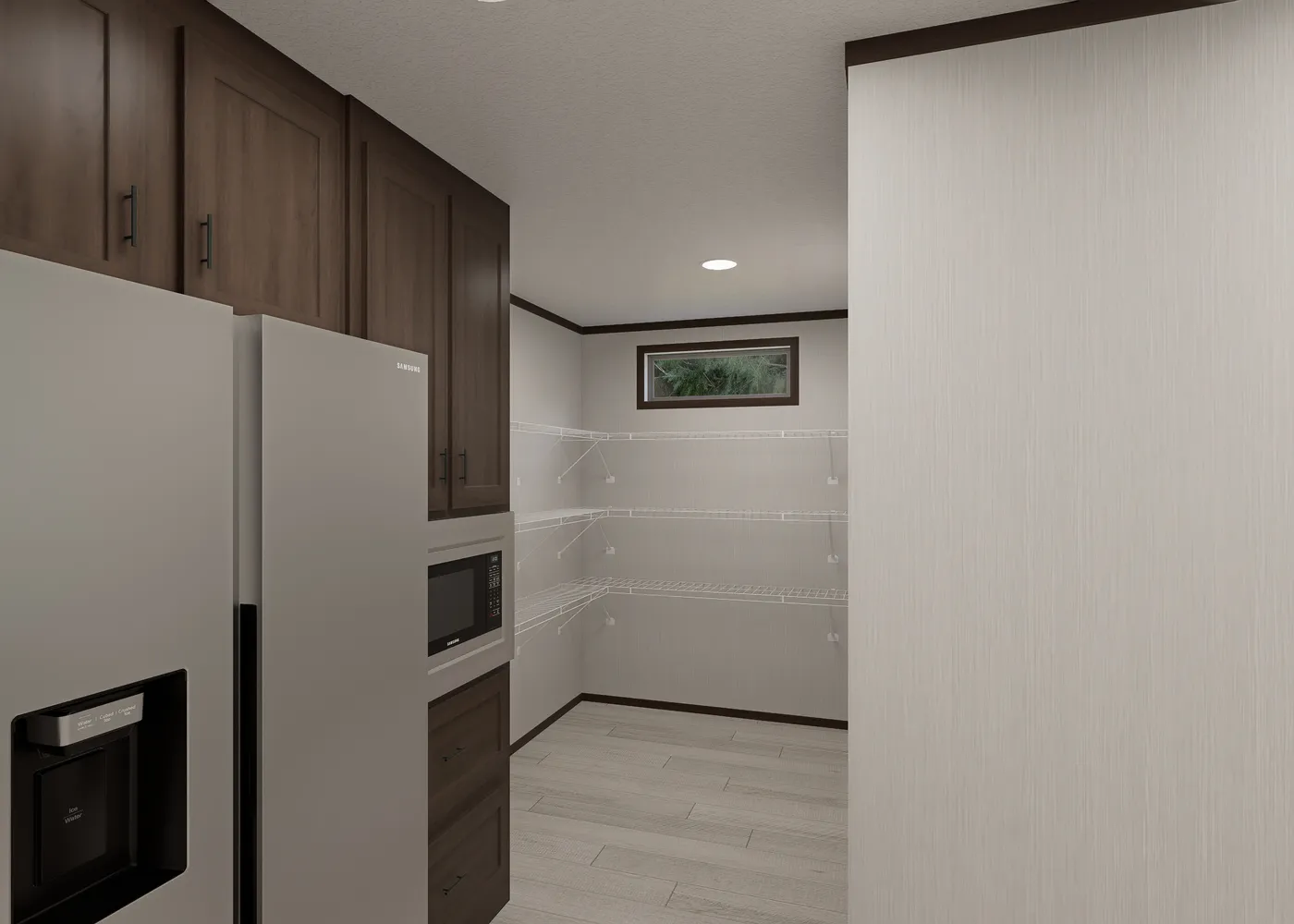 The SAPPHIRE Pantry. This Manufactured Mobile Home features 4 bedrooms and 2 baths.