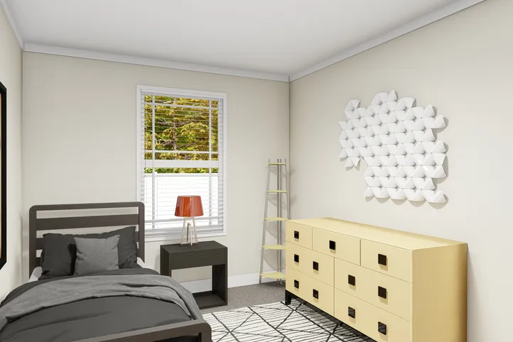 The RENEGADE 48A Bedroom. This Manufactured Mobile Home features 3 bedrooms and 2 baths.