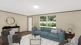 The WONDER Living Room. This Manufactured Mobile Home features 4 bedrooms and 2 baths.