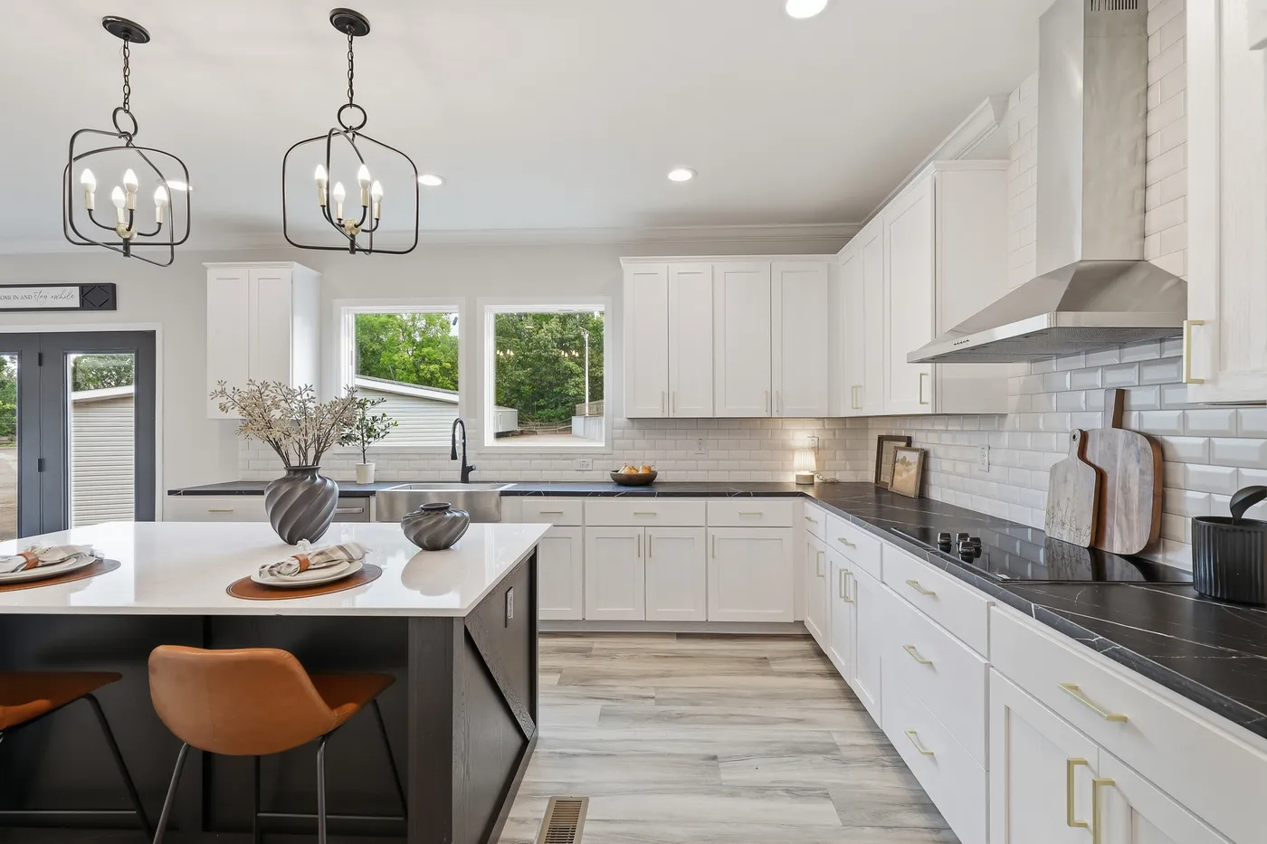 The THE SUMMIT Kitchen. This Manufactured Mobile Home features 3 bedrooms and 2 baths.