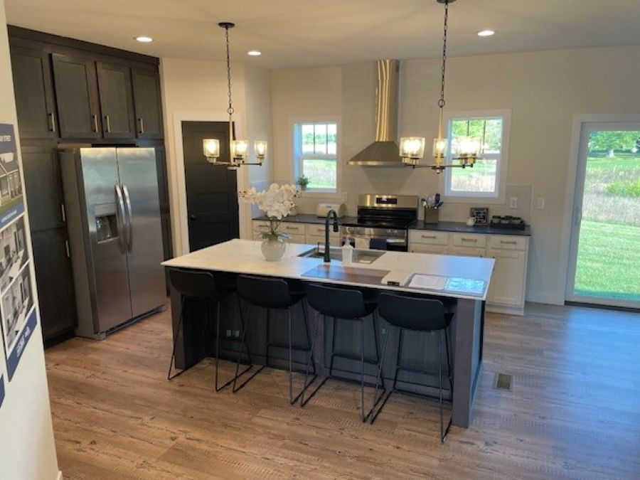 The GOOD LIFE/5630-MS051 SECT Kitchen. This Manufactured Mobile Home features 3 bedrooms and 2 baths.