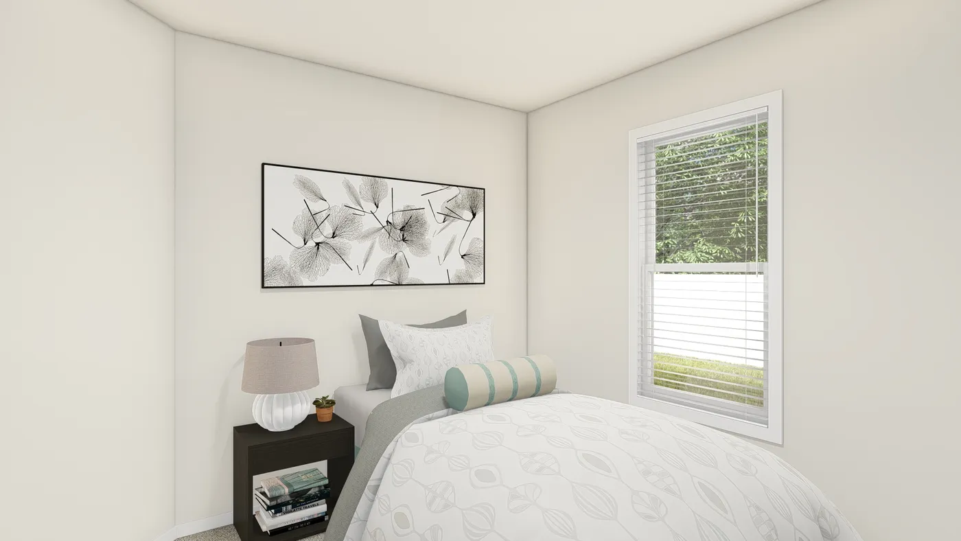 The DRM483F 48'              DREAM Bedroom. This Manufactured Mobile Home features 3 bedrooms and 2 baths.