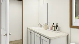 The SPIRIT Primary Bathroom. This Manufactured Mobile Home features 2 bedrooms and 2 baths.
