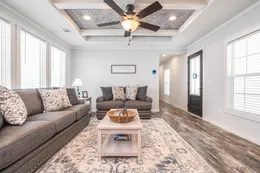 The THE DEWEY Living Room. This Manufactured Mobile Home features 3 bedrooms and 2 baths.