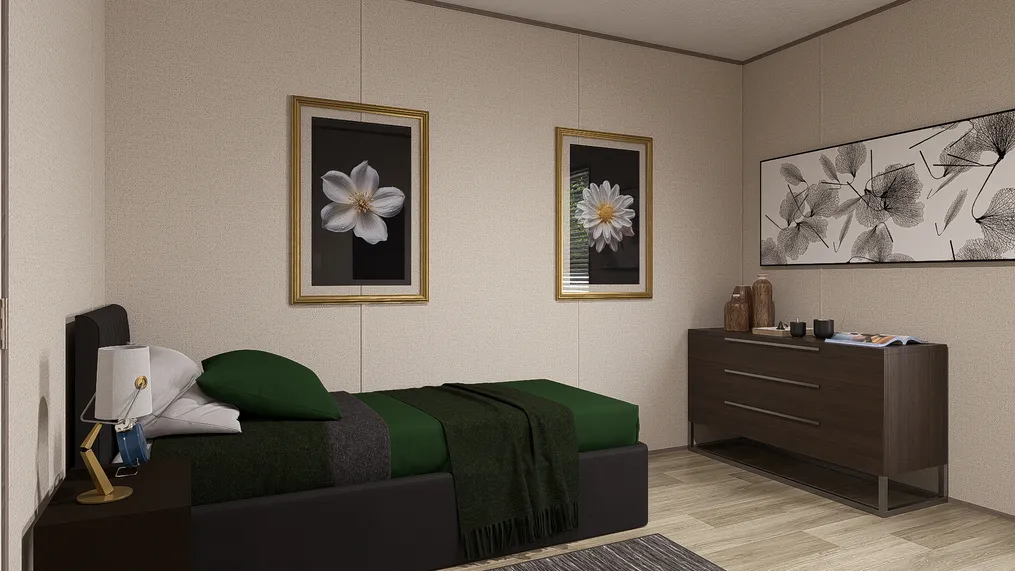The BLAZER 76 4A Bedroom. This Manufactured Mobile Home features 4 bedrooms and 2 baths.