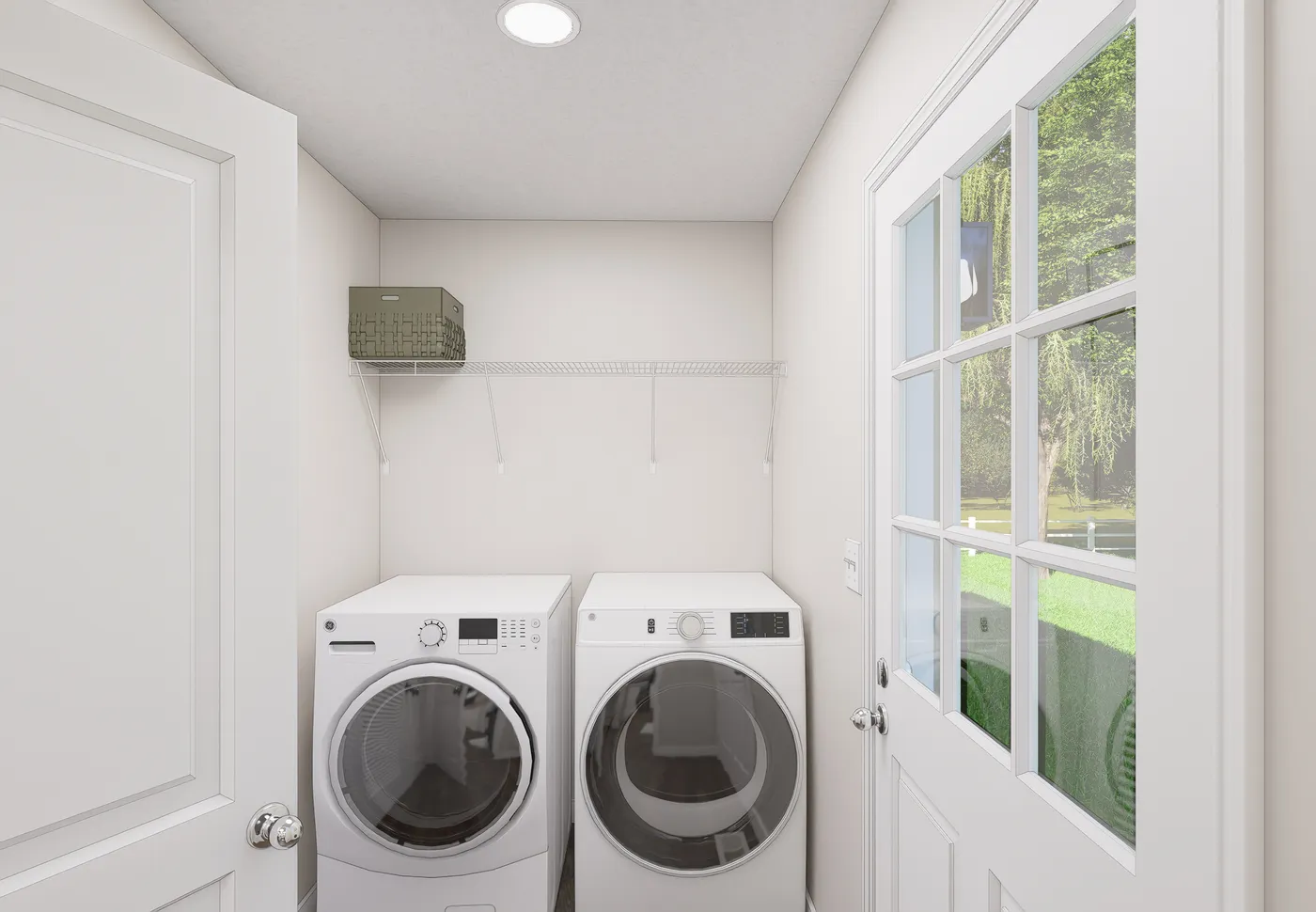 The 5031 IMAGINE Utility Room. This Manufactured Mobile Home features 3 bedrooms and 2 baths.