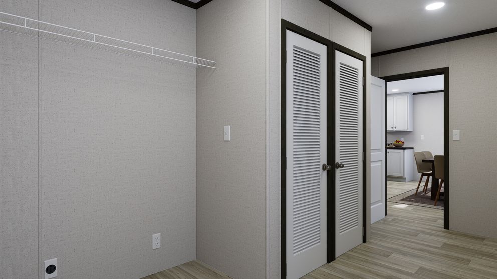 The FLOURISH Utility Room. This Manufactured Mobile Home features 3 bedrooms and 2 baths.