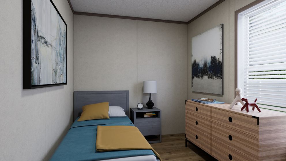 The 5614-CC02 CLEARPATH 56 Bedroom. This Manufactured Mobile Home features 2 bedrooms and 2 baths.