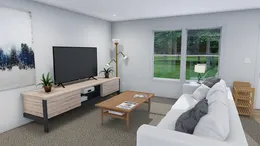 The LOVELY DAY Living Room. This Manufactured Mobile Home features 4 bedrooms and 2 baths.